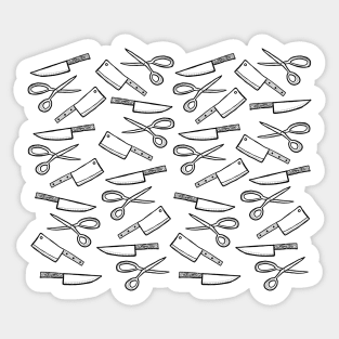 Blades - Knives and Shears Sticker